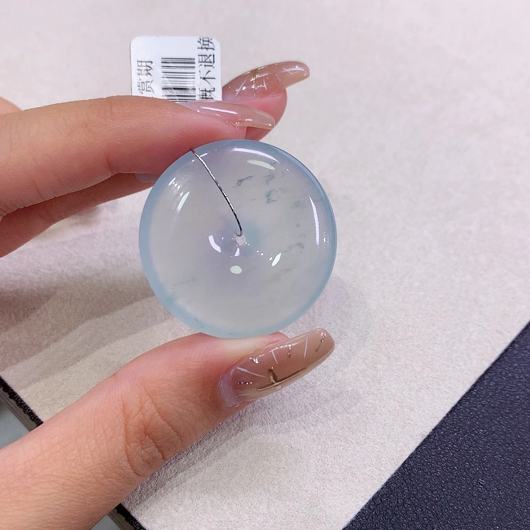 翡翠未镶嵌吊坠(不含链)31.6-5.7