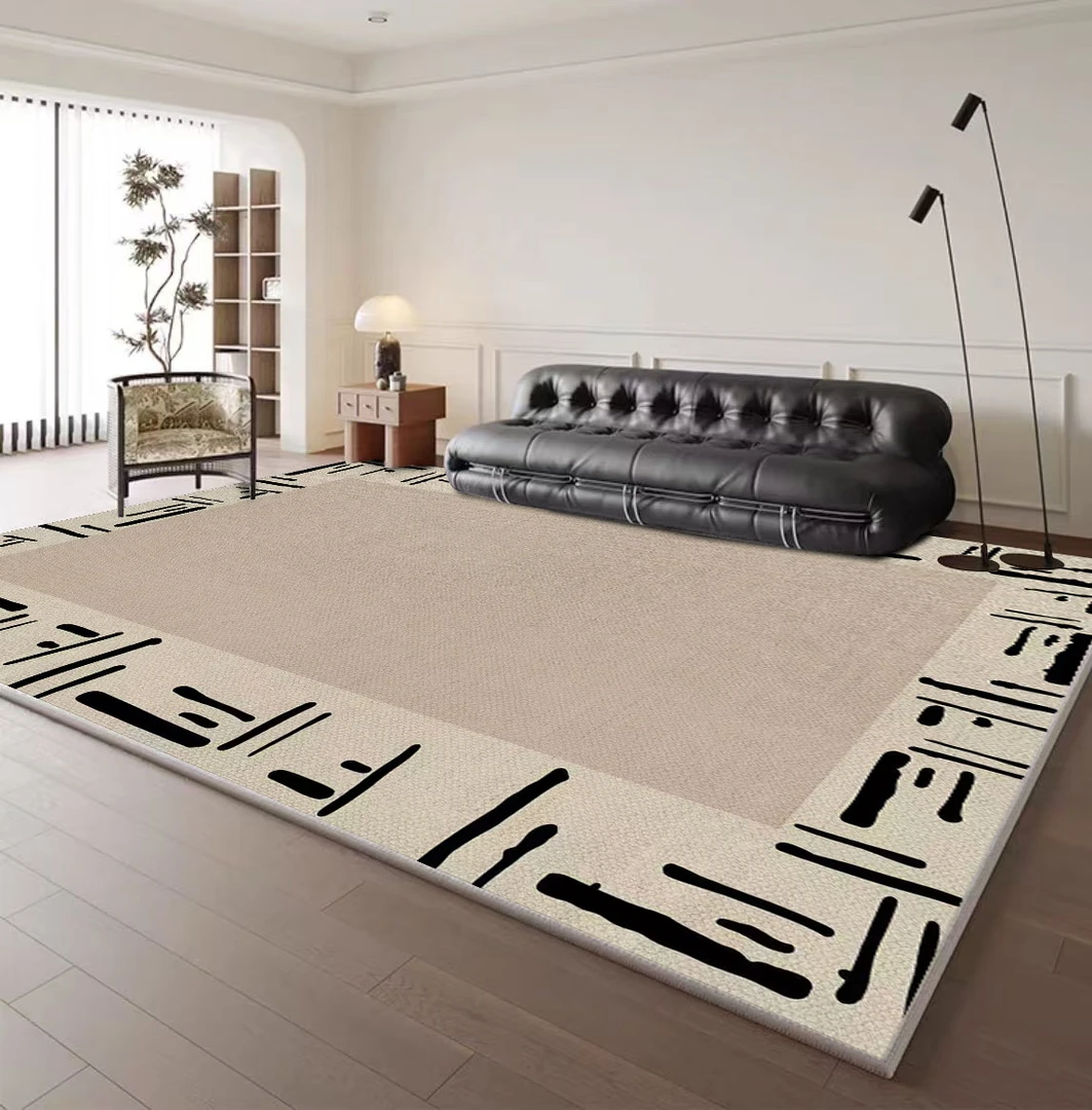 江南客厅地毯仿羊绒免洗无胶无甲醛可擦易打理加厚加密轻奢高级