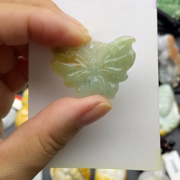 翡翠未镶嵌颈饰天然翡翠