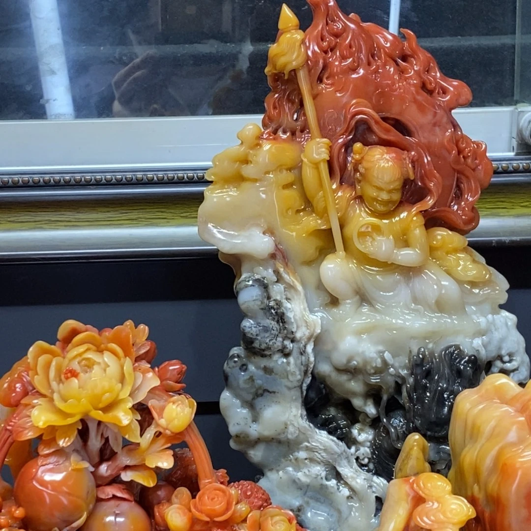 问***堂寿山石寿山石雕刻