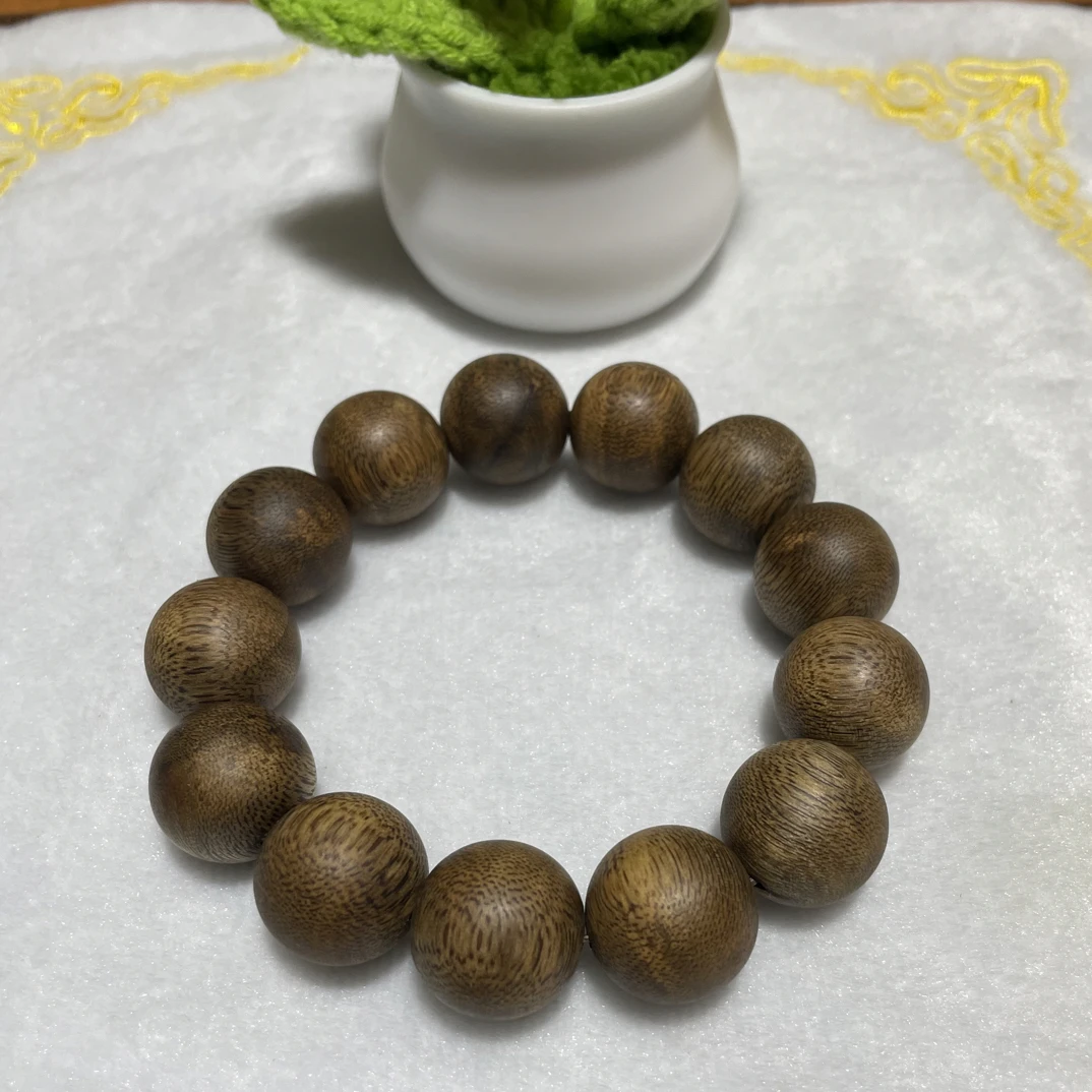 沉香沉香手串18mm高油高密23克