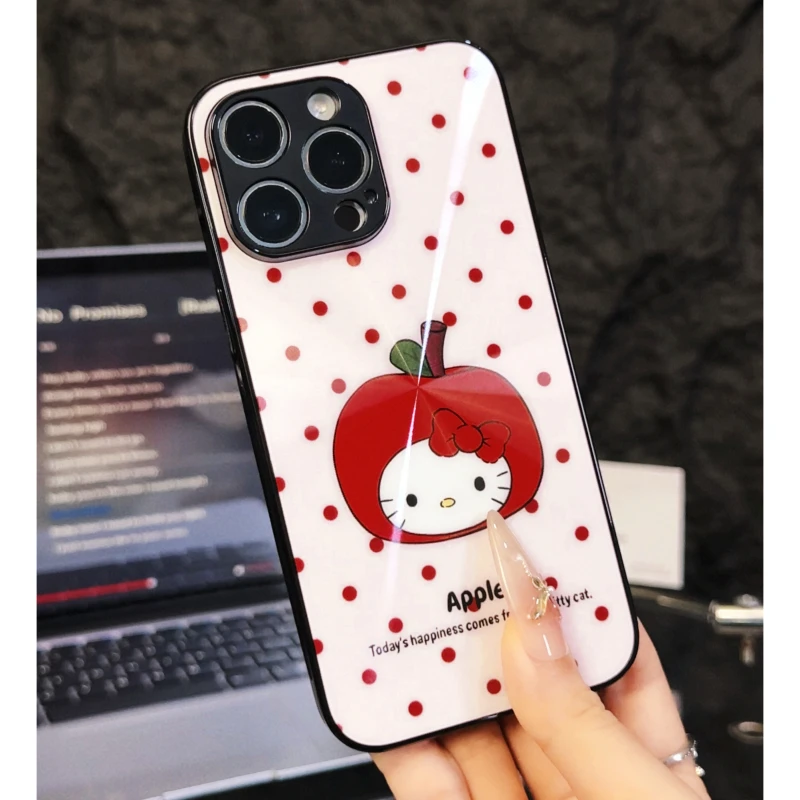 甜美极光纹理适用于苹果14手机壳苹果凯蒂猫华为PURA80PROiPhone