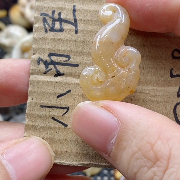 硅化珊瑚（珊瑚玉）颈饰未镶嵌