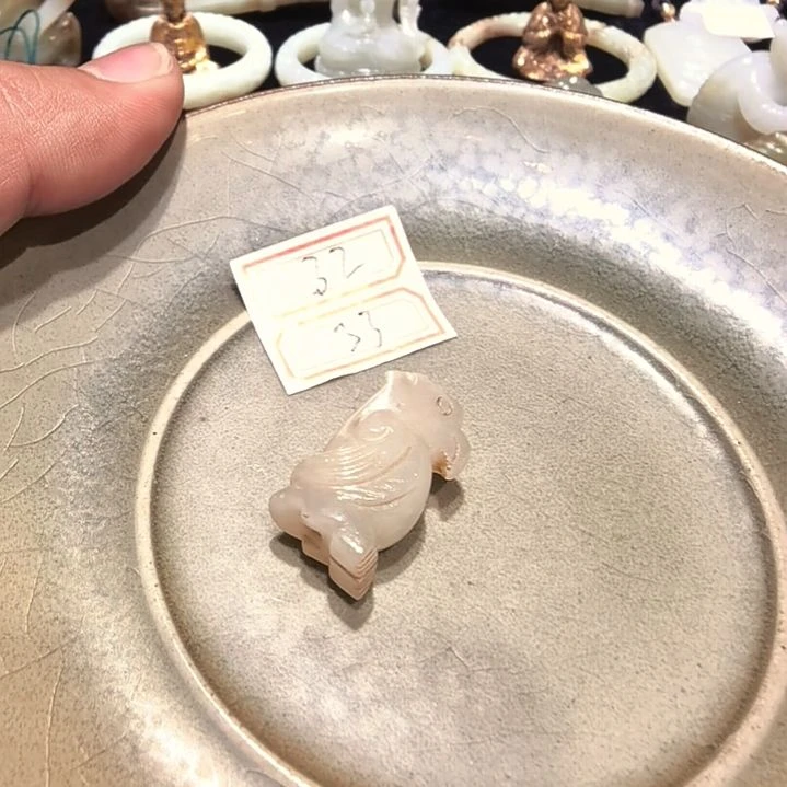 玛瑙/玉髓散珠动物