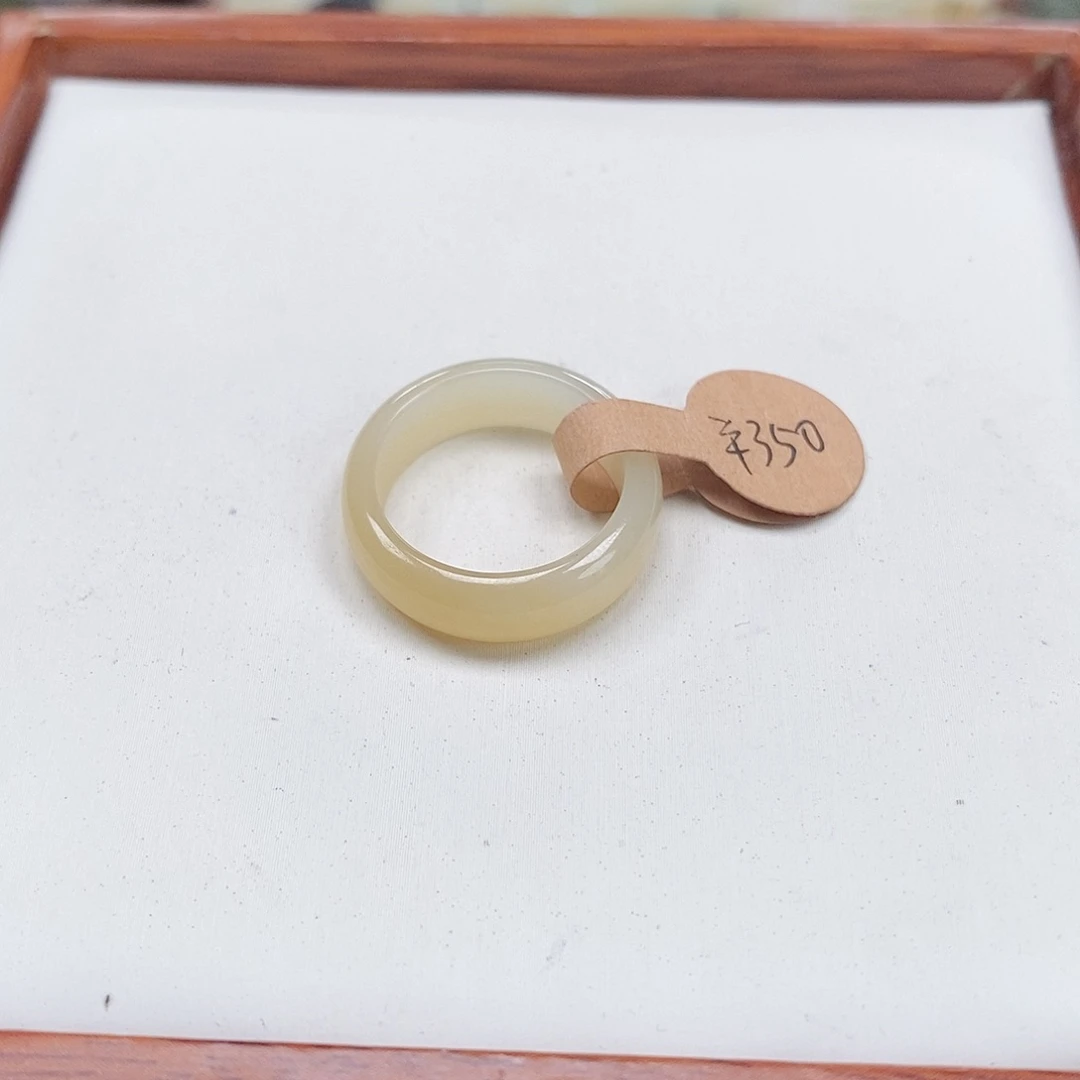 和田玉戒指未镶嵌大****侠专拍1-17.0