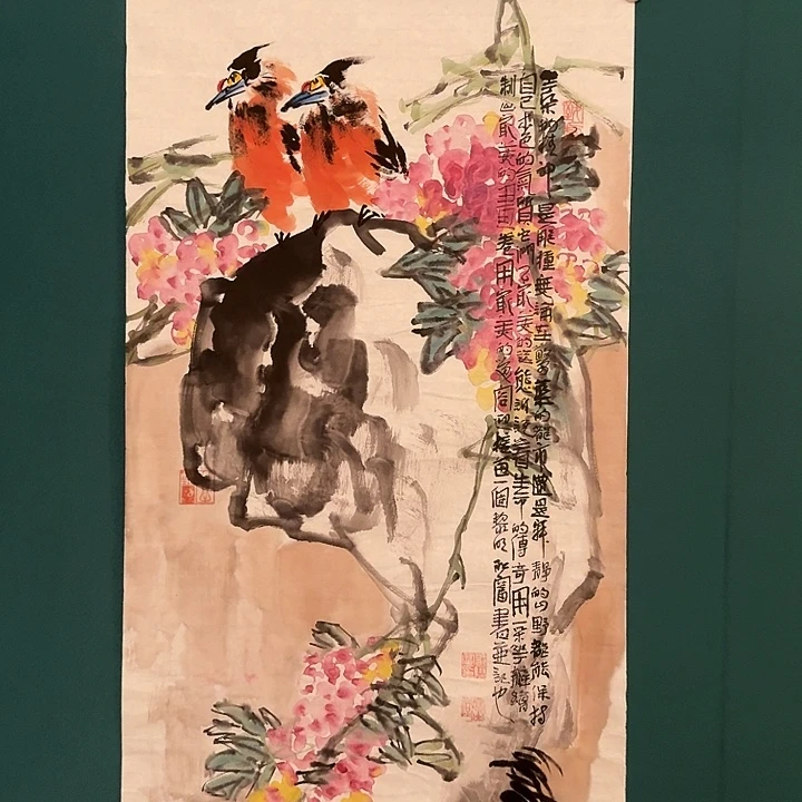 国画邹老师作品画作