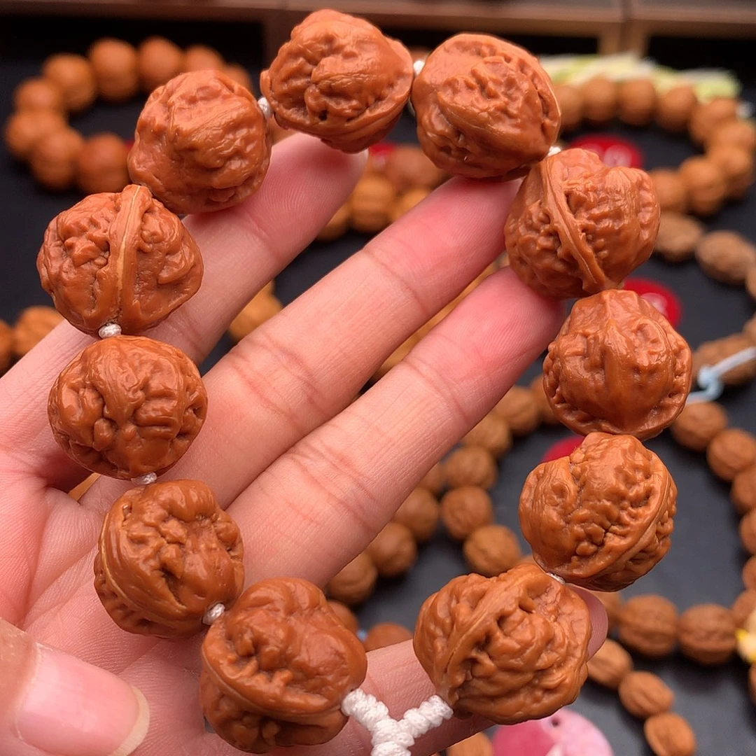 文玩核桃手串猫爪
