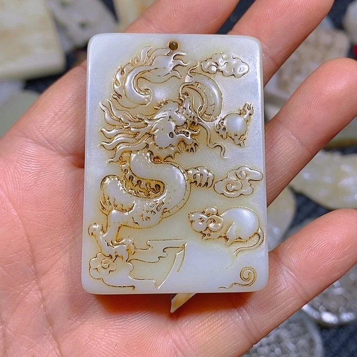 吊坠白玉菩提精选