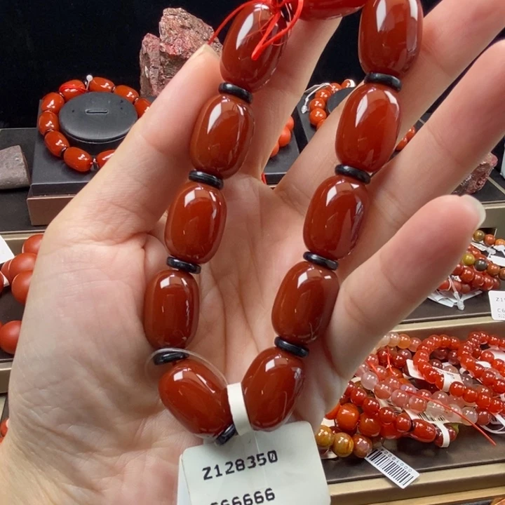 玛瑙/玉髓合金手链17m*13m