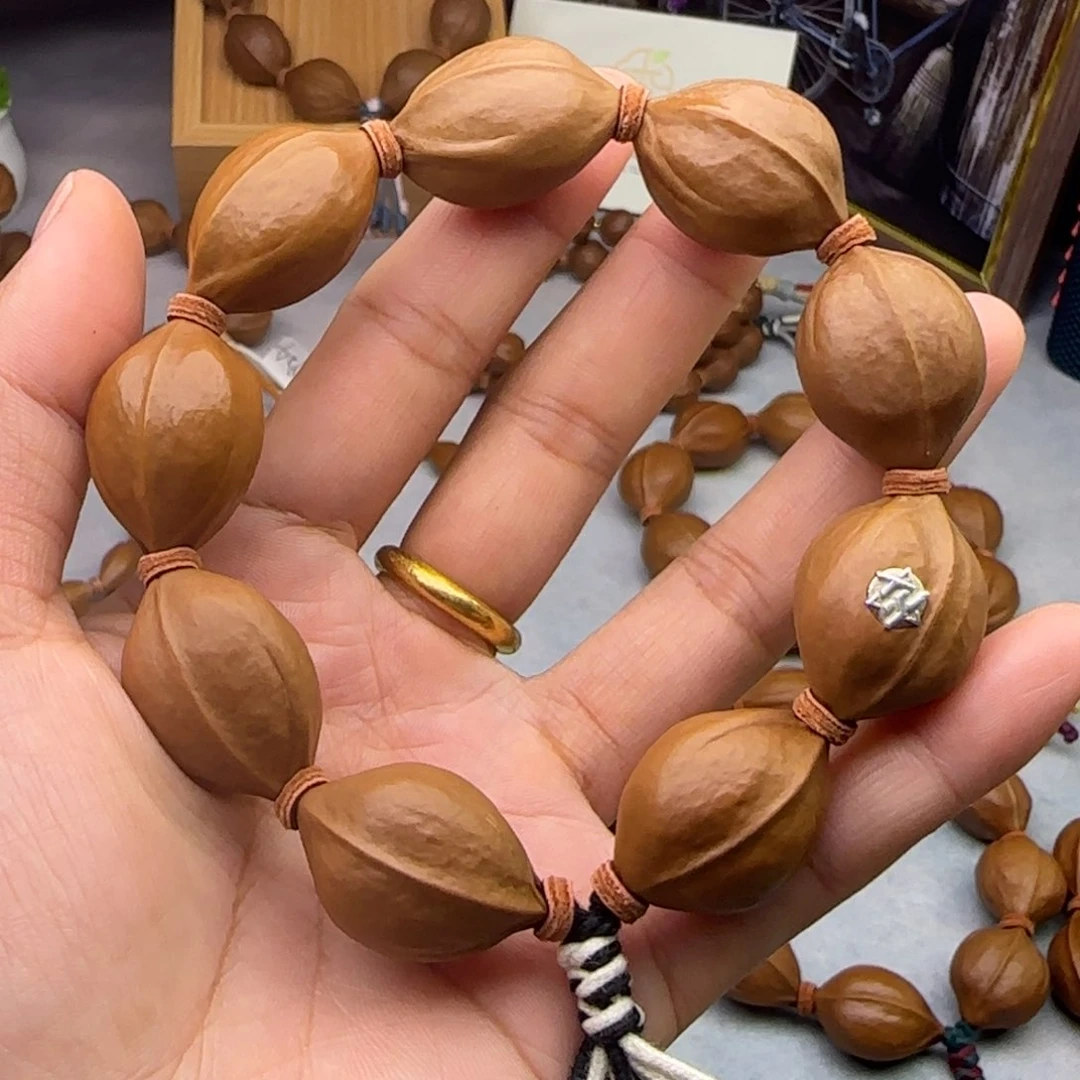 橄榄核手串/手链李**®1927尺寸梅林铁核