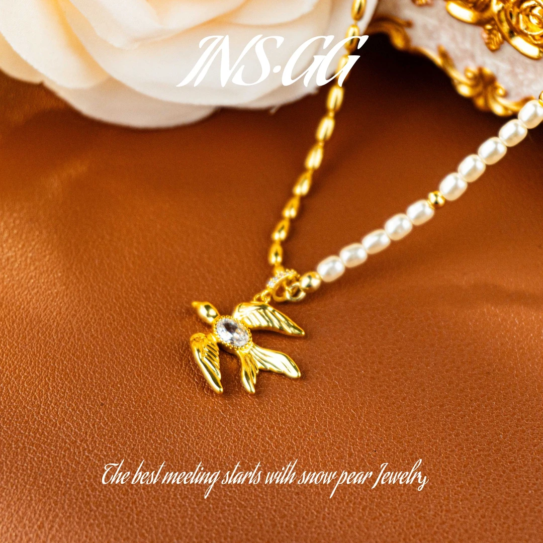 【INS · GG】珠 ♠  轻奢设计 LX3117 项链·中长