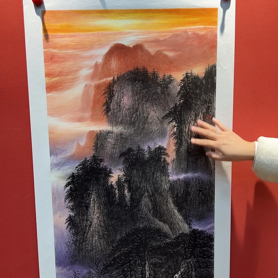 国画曹根建国画作品