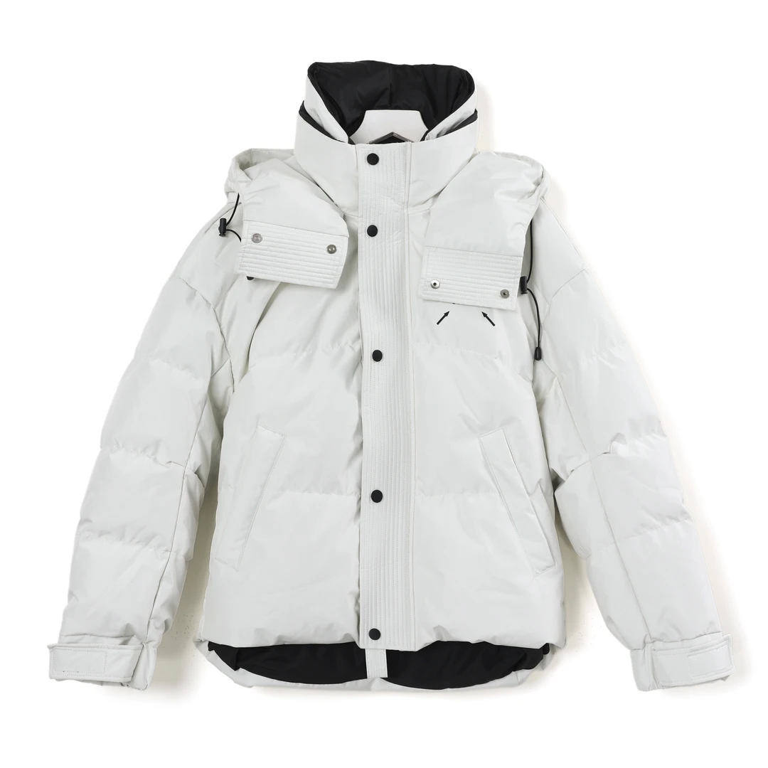 千屿Sheila冬季连帽女士短款百搭保暖羽绒服女234-YRF/0114-909