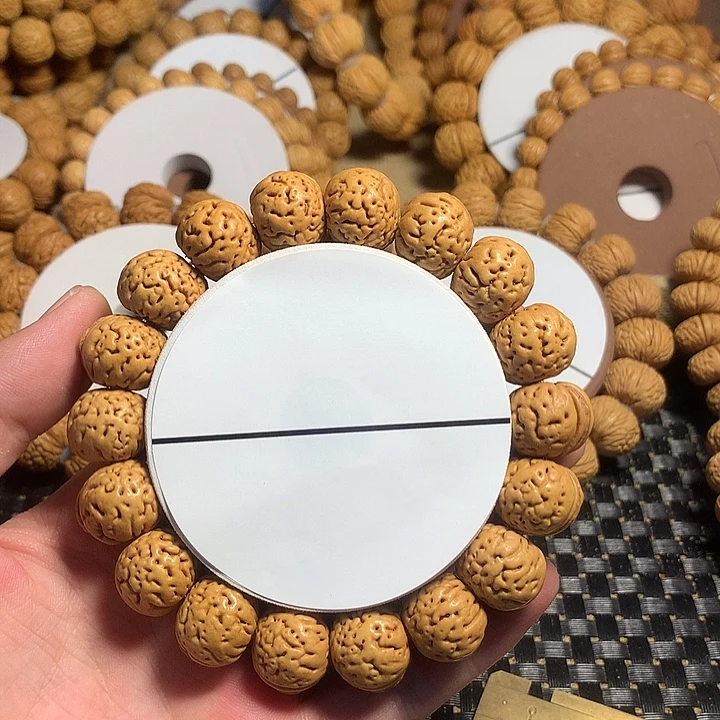 桃核手串4#高山奶豆