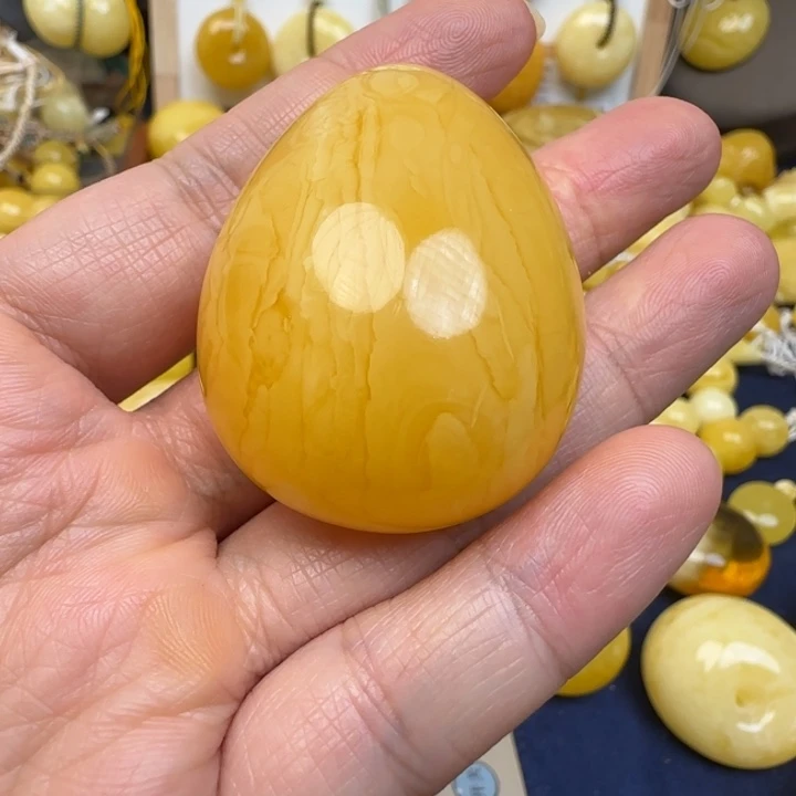 蜜蜡未镶嵌颈饰天然蜜蜡