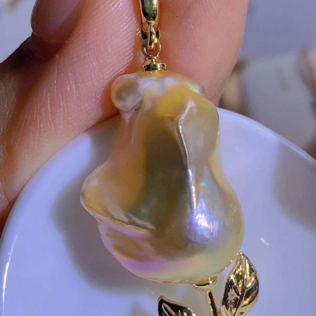 银S925镶嵌特价（不退不换）淡水珍珠