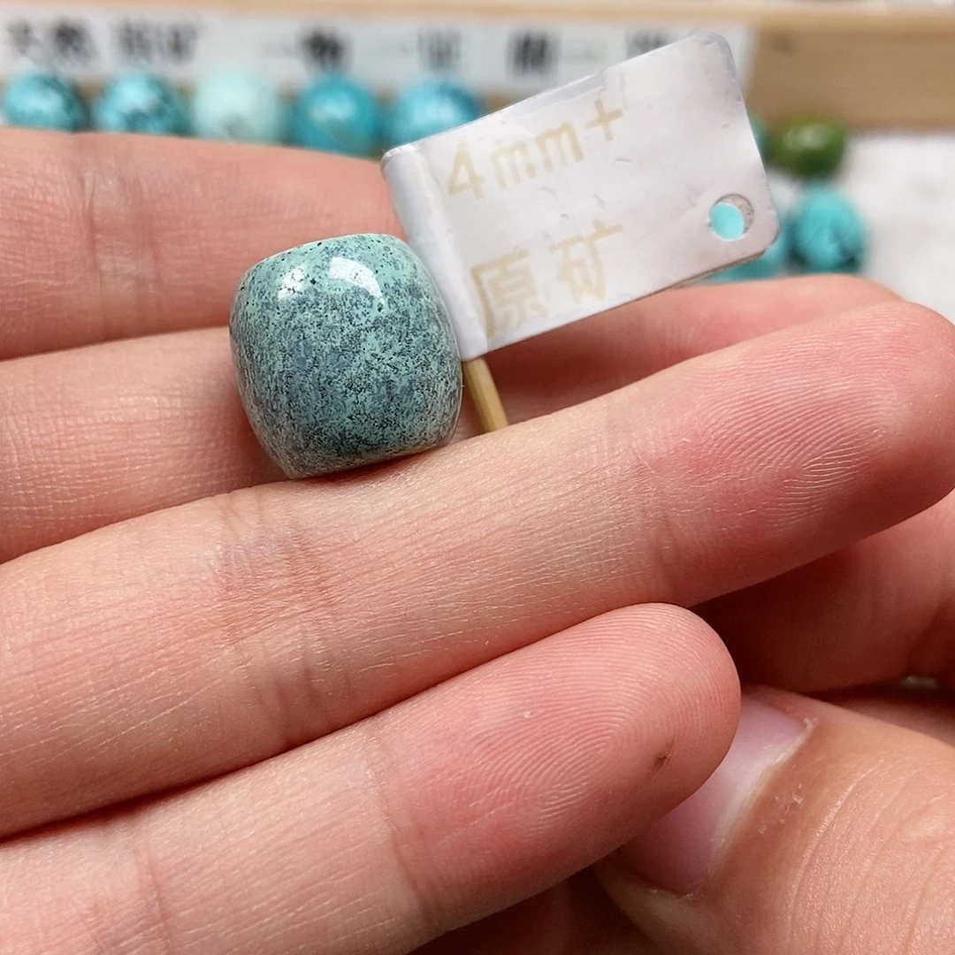 未镶嵌绿松石珠宝半成品