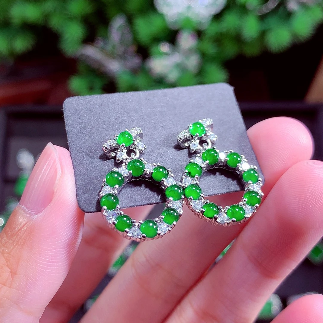 颈饰未镶嵌翡翠天然