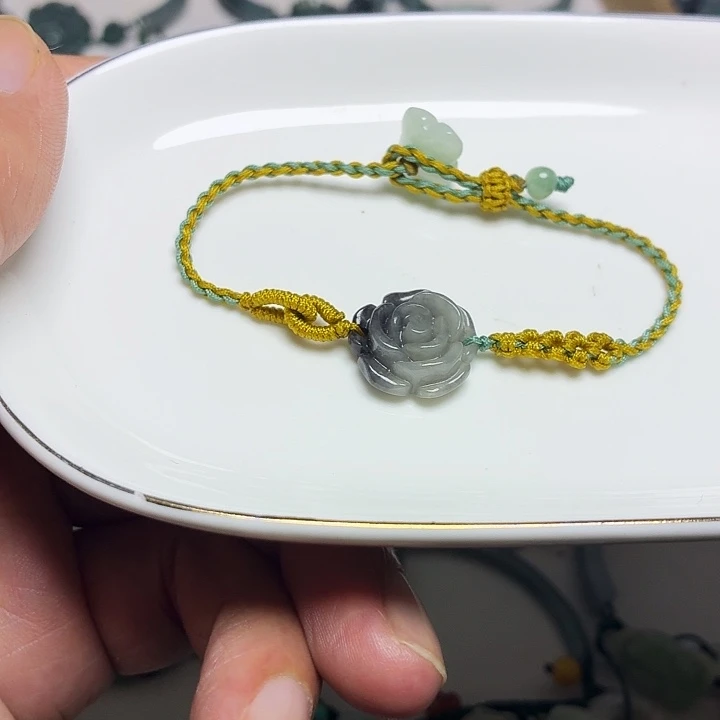 未镶嵌手链翡翠可调节手围