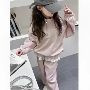 25090JYBE春款新款套装女童两件套