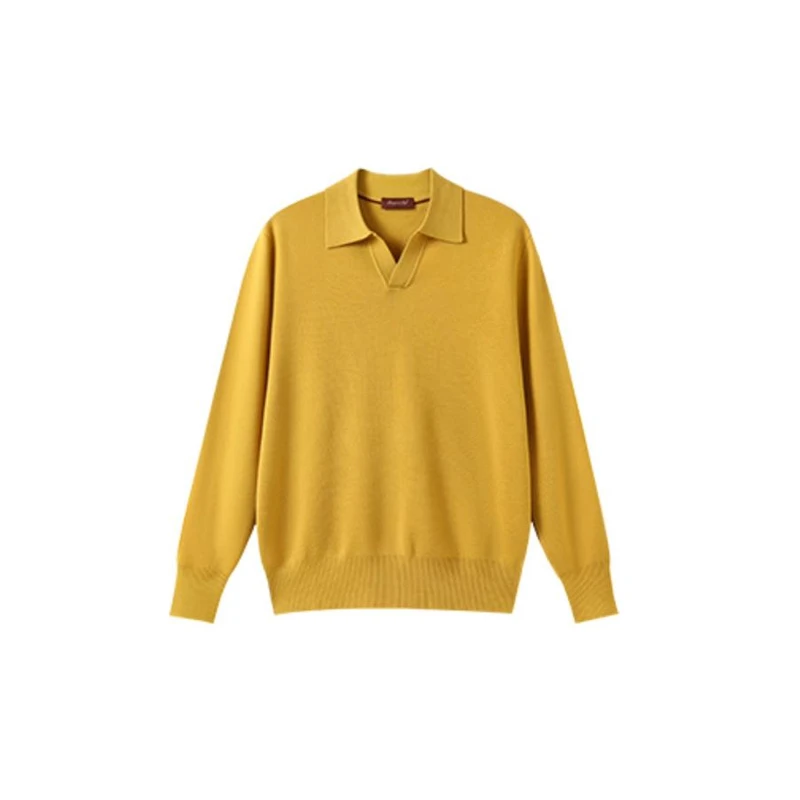 TY-【天邑严选】男士衣橱气质羊毛混纺马球领POLO毛衣HB2088