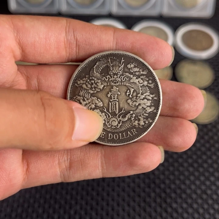 金属大头龙洋船洋工艺品