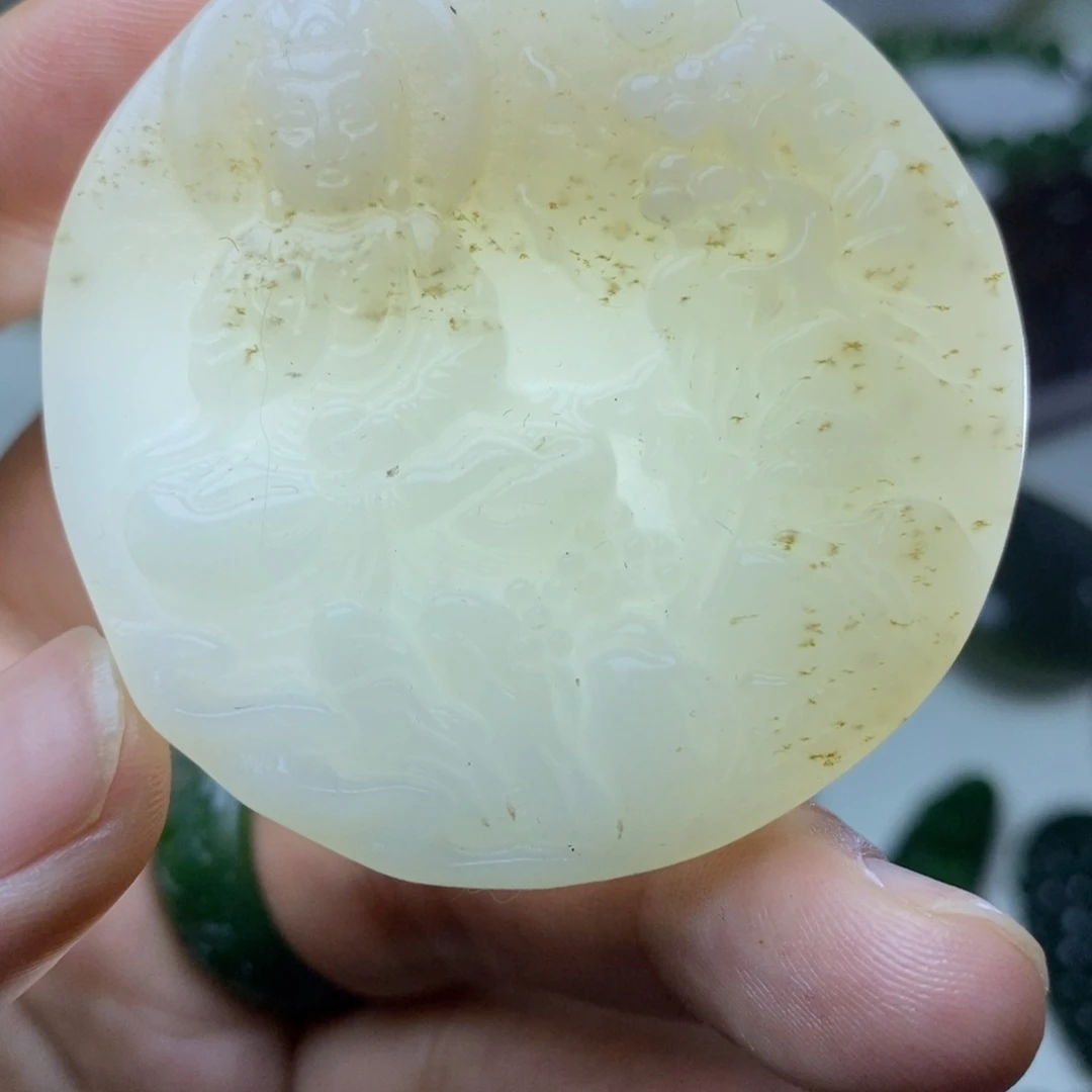 和田玉未镶嵌项链