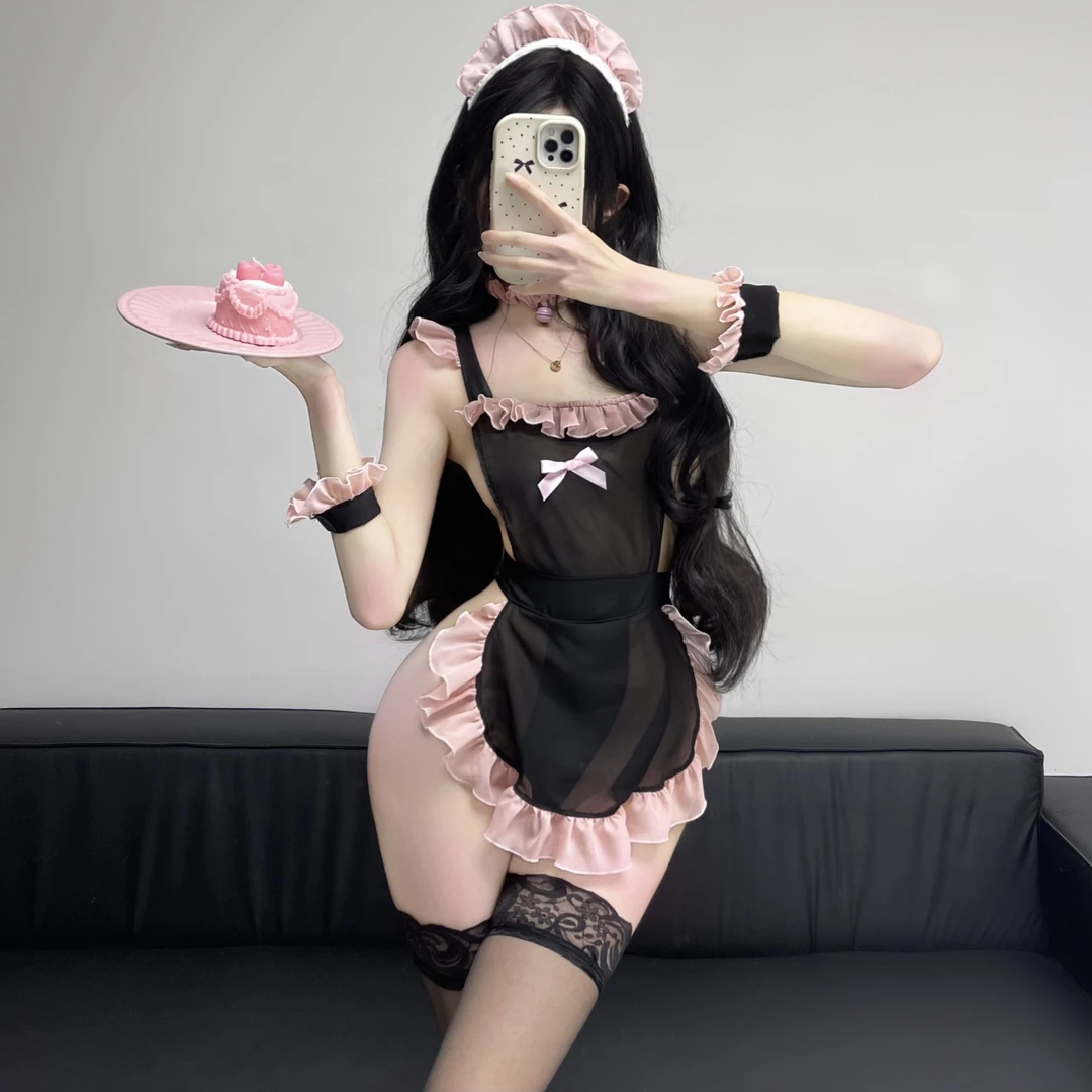 可爱女仆制服内衣纯欲女佣套装性感睡衣jk夏季日系