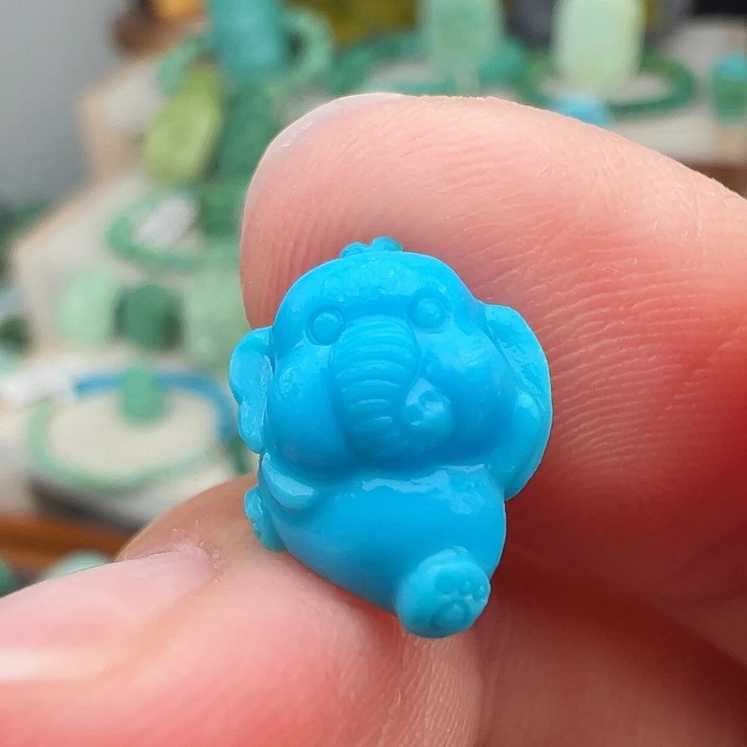 绿松石未镶嵌主播万珍