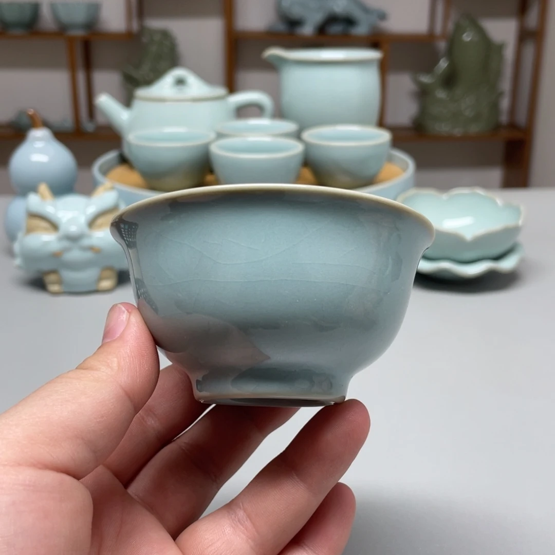 瓷永乐杯带礼盒张君老师