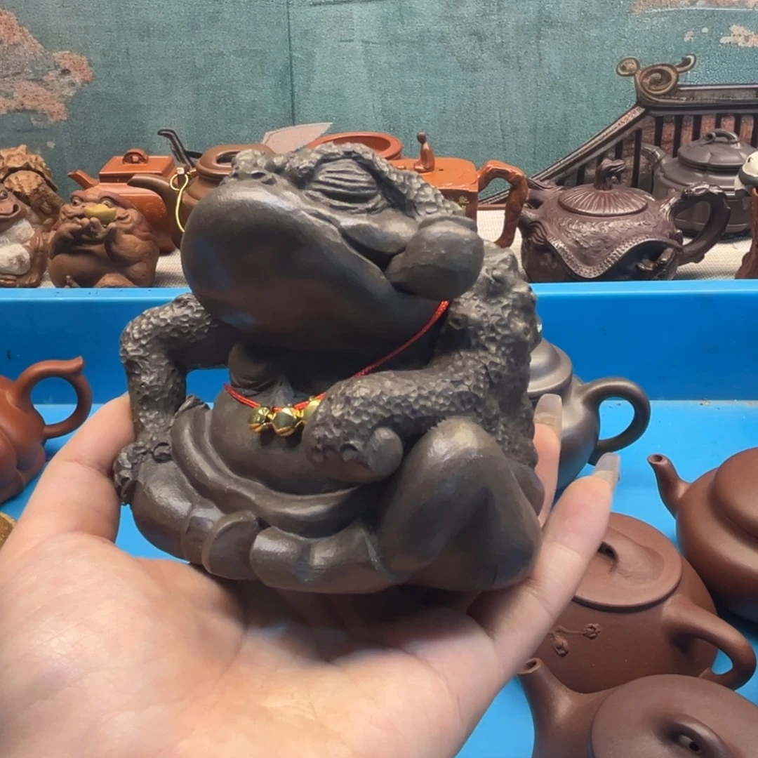 紫砂雕宠小器高品