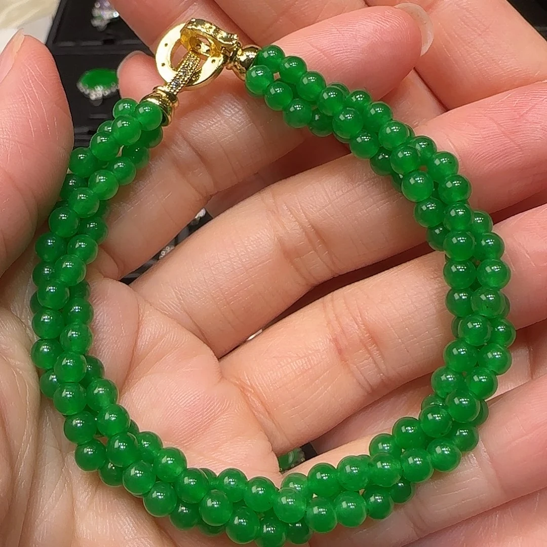 玛瑙/玉髓未镶嵌手链多样性发一