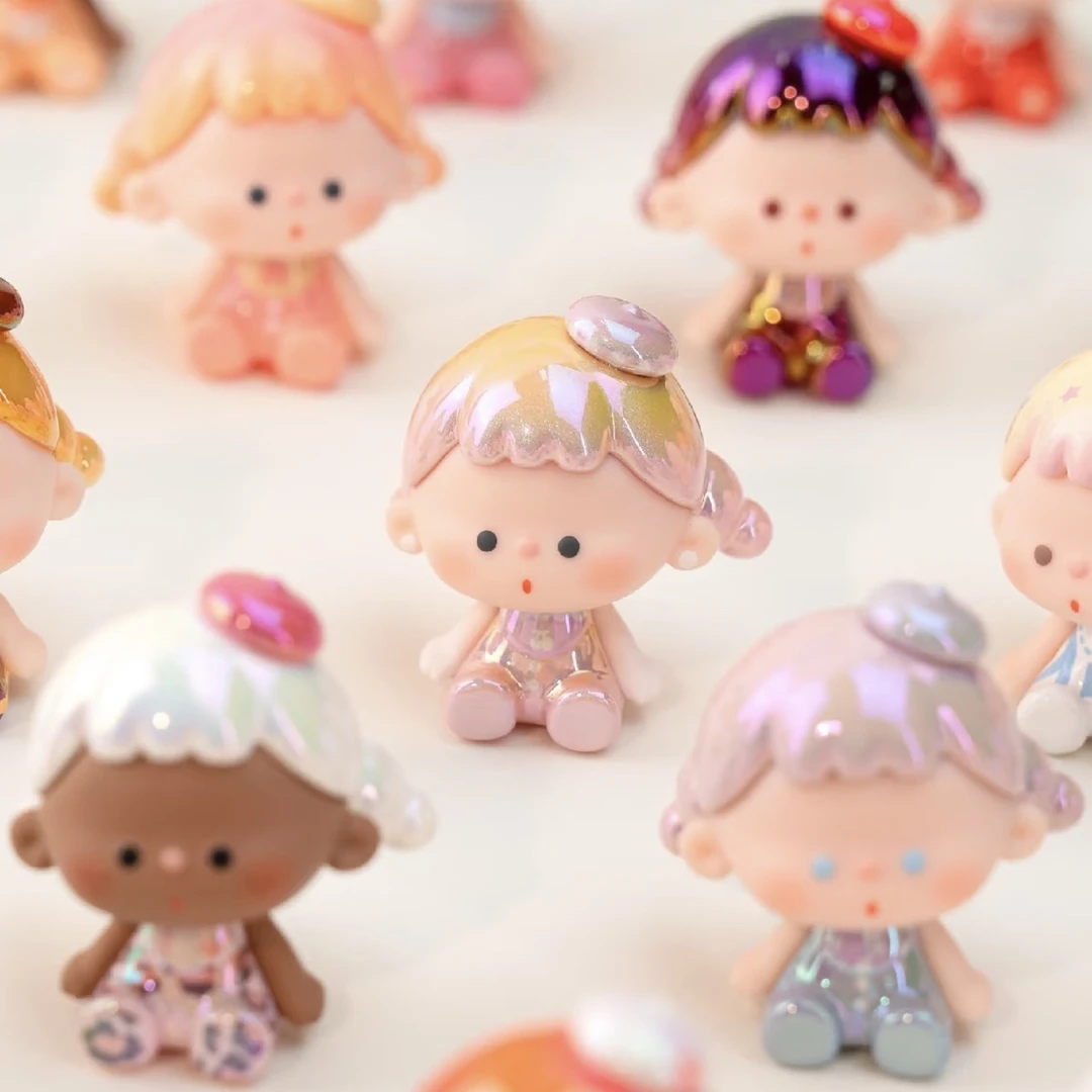 【直播代拆】Vuuyoo无忧哒娃一代萌粒盲袋潮玩手办公仔可爱摆件