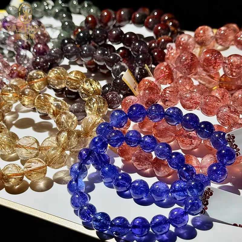 天然石水晶玉石玛瑙手串补差价链接