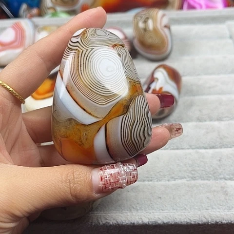 玛瑙/玉髓颈饰未镶嵌用****3