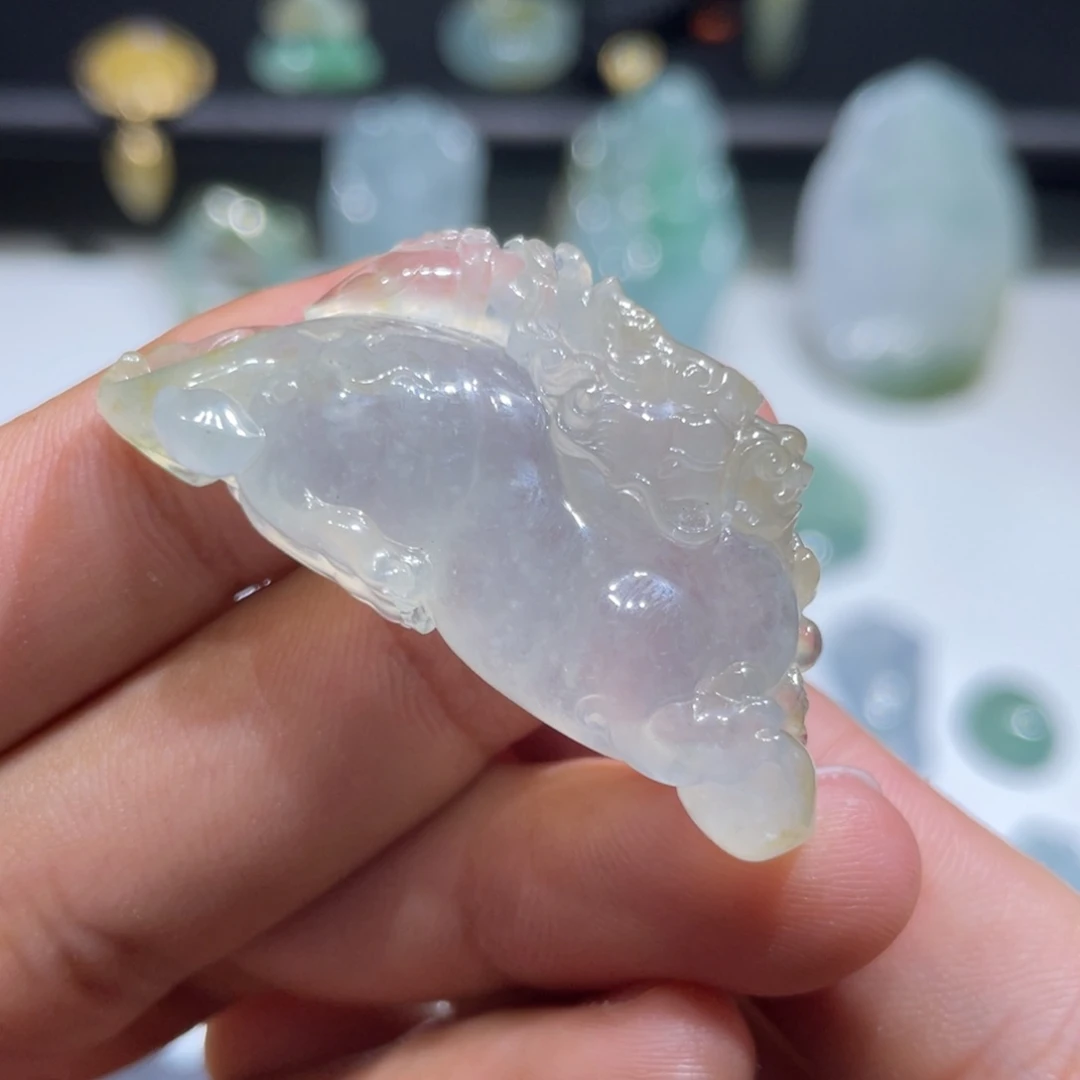 颈饰未镶嵌翡翠麒麟