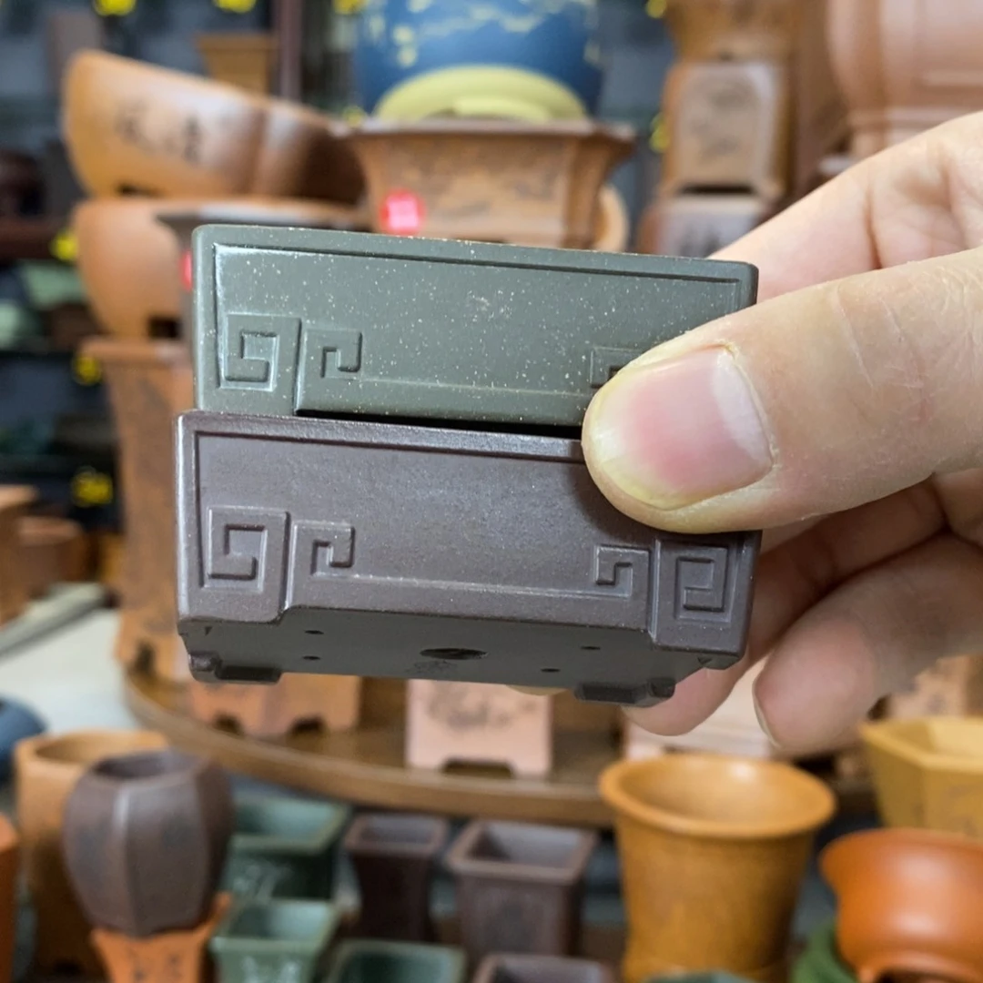 紫砂小盆景花盆小号