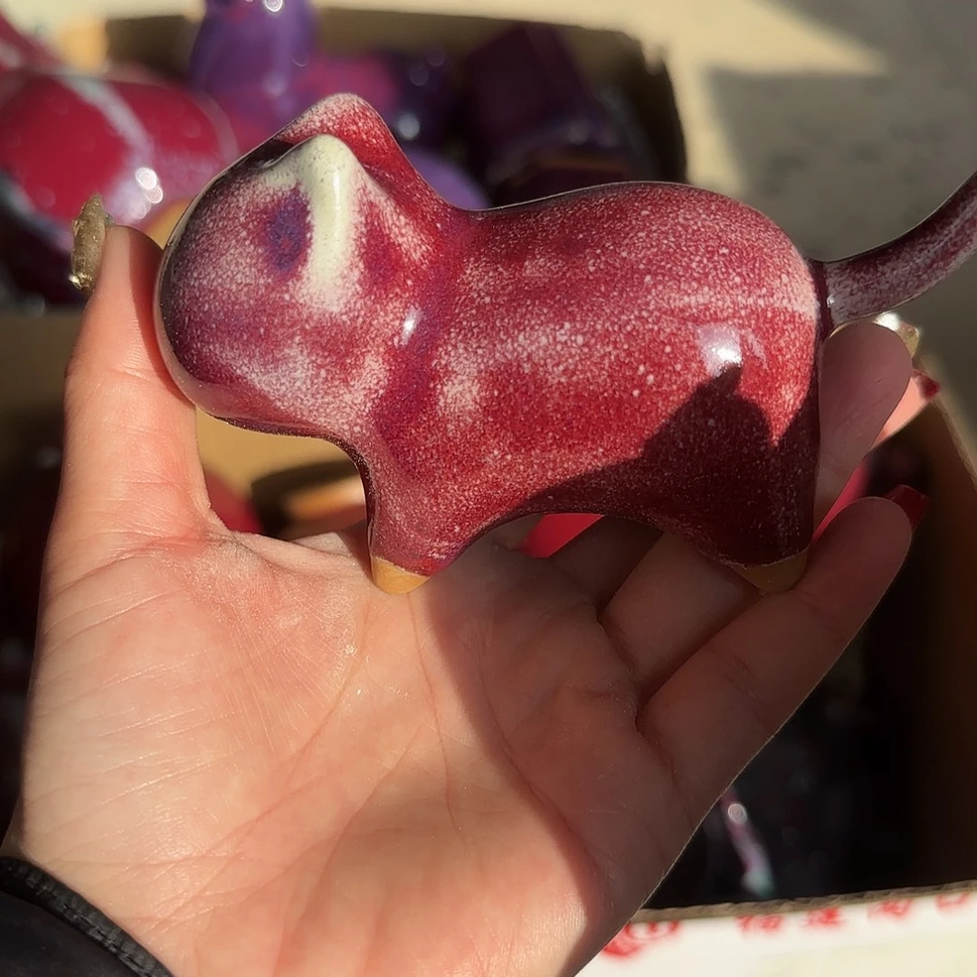 陶摆件郑家钧窑摆件