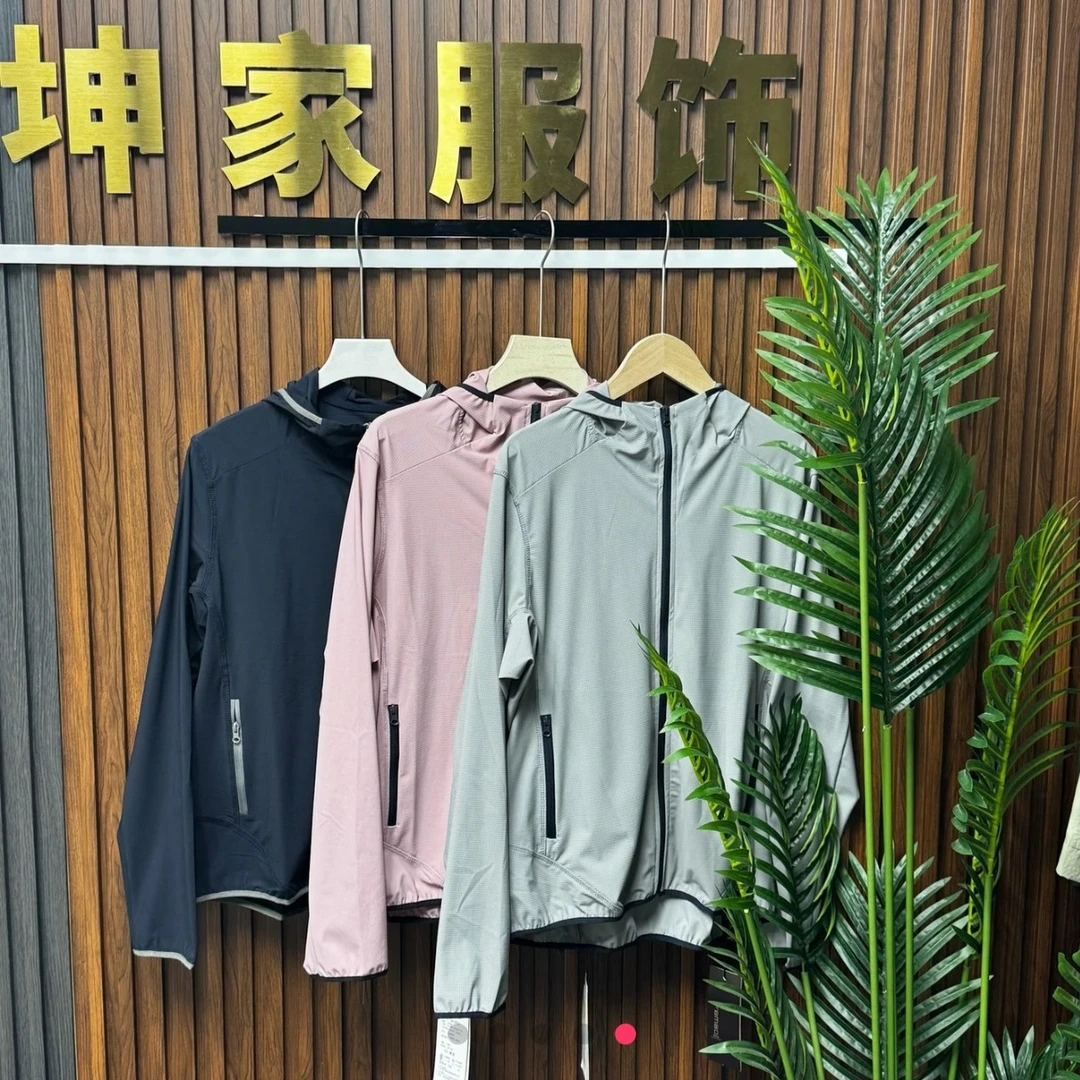 菲玛掂251621夏季连帽拉链短外套薄款钓鱼城市机能风