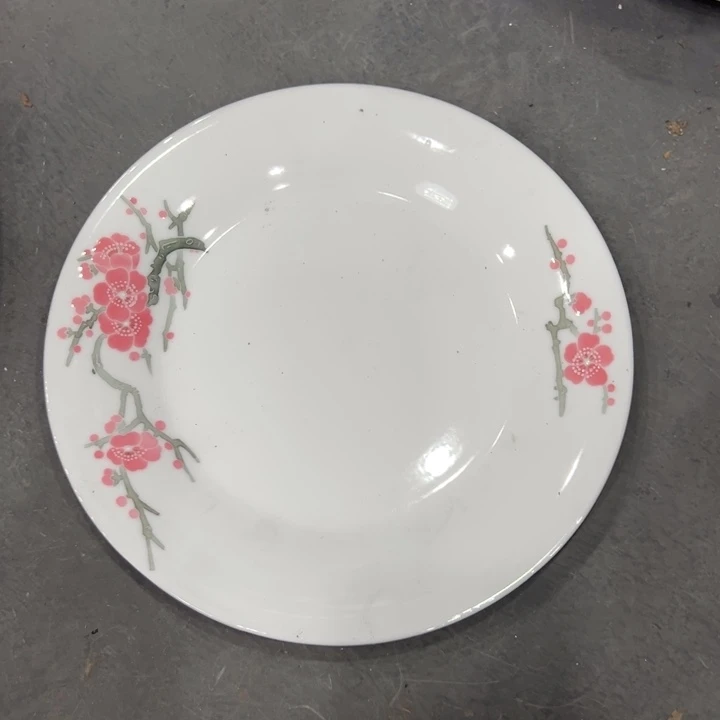 醴陵高温瓷23,5厘米手绘