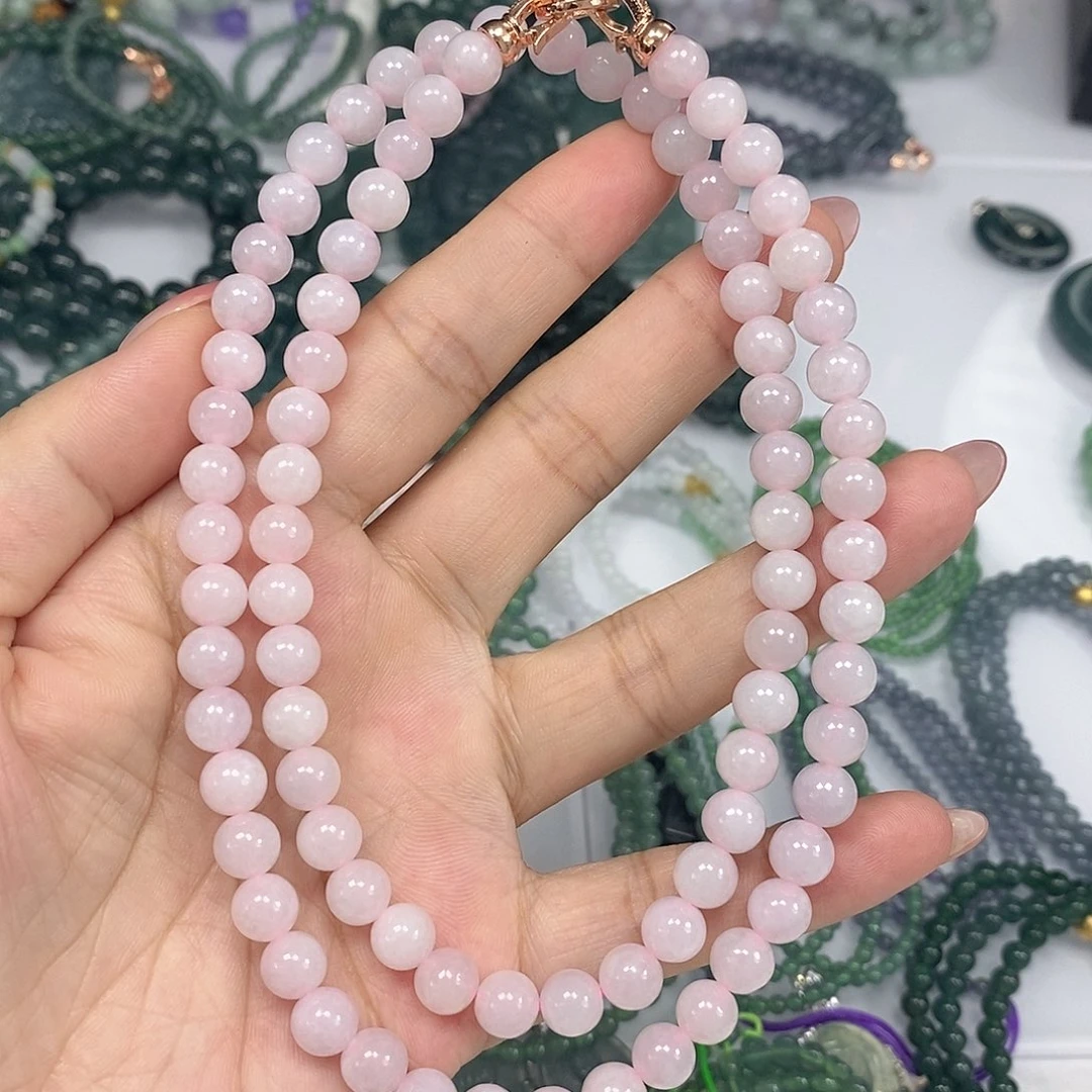 一***一翡翠未镶嵌颈饰翡翠珠链