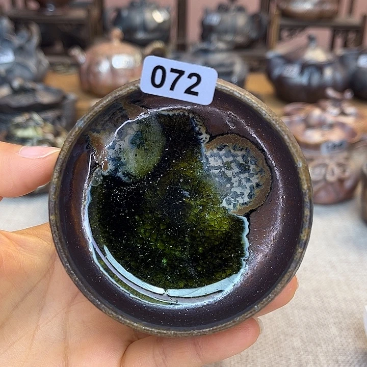 裸柴烧陶瓷手工茶器