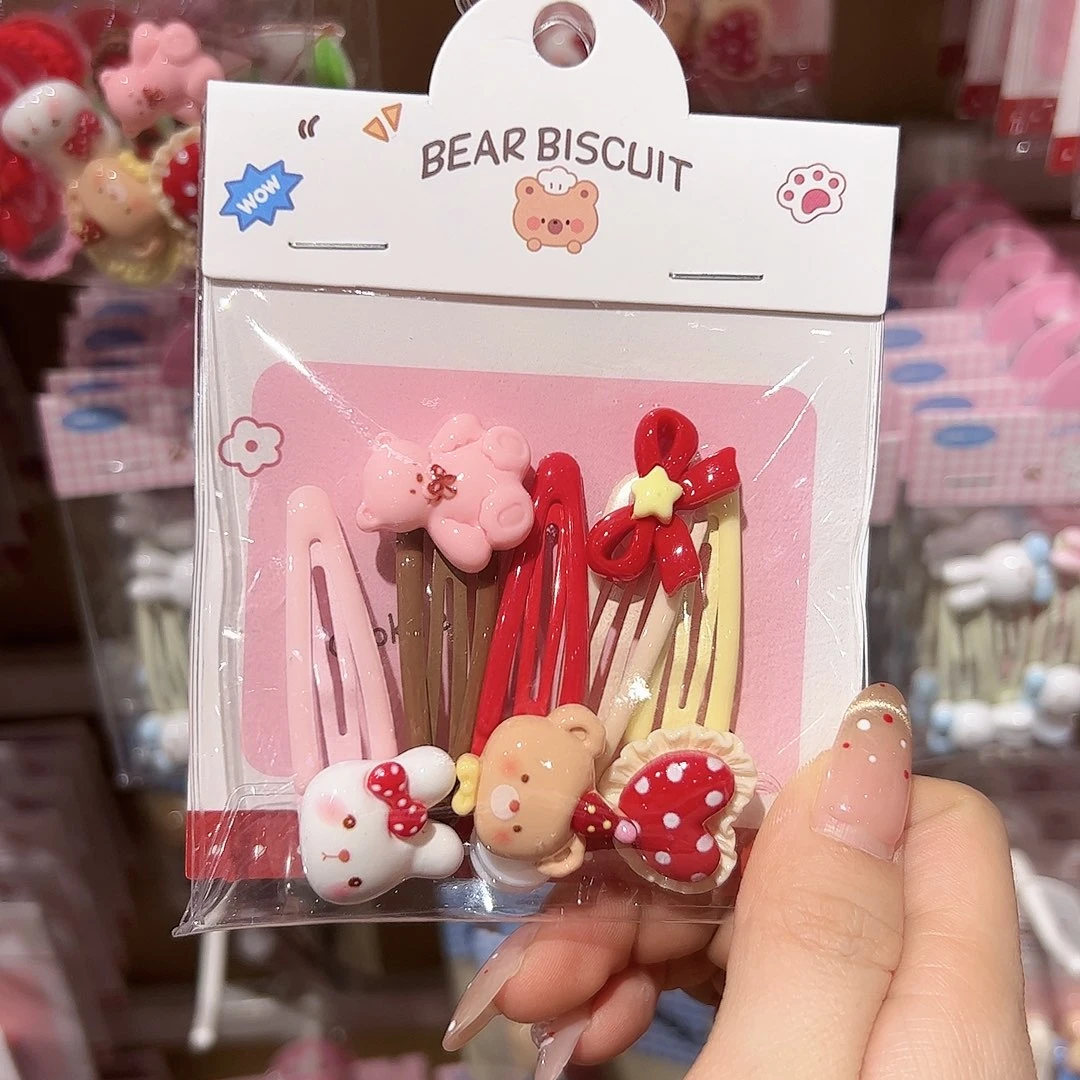 皮质铁合金小熊小兔拜拜儿童