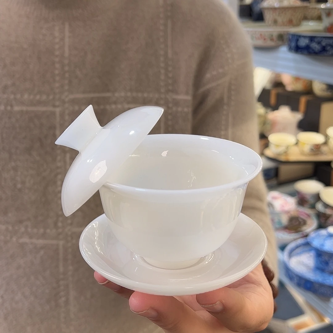 盖碗很漂亮我很喜欢