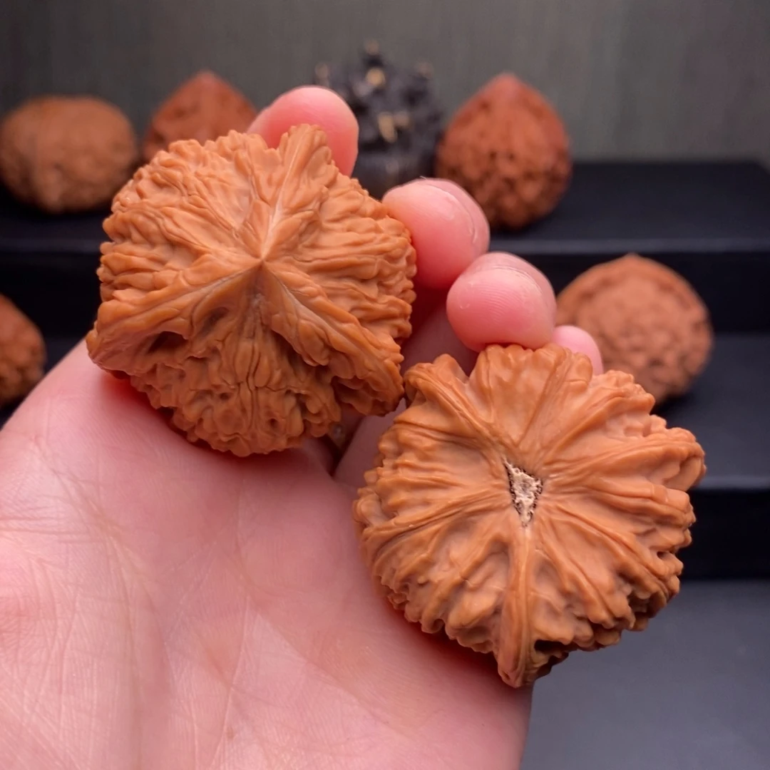 文玩核桃把件石**工御龙粗龙40