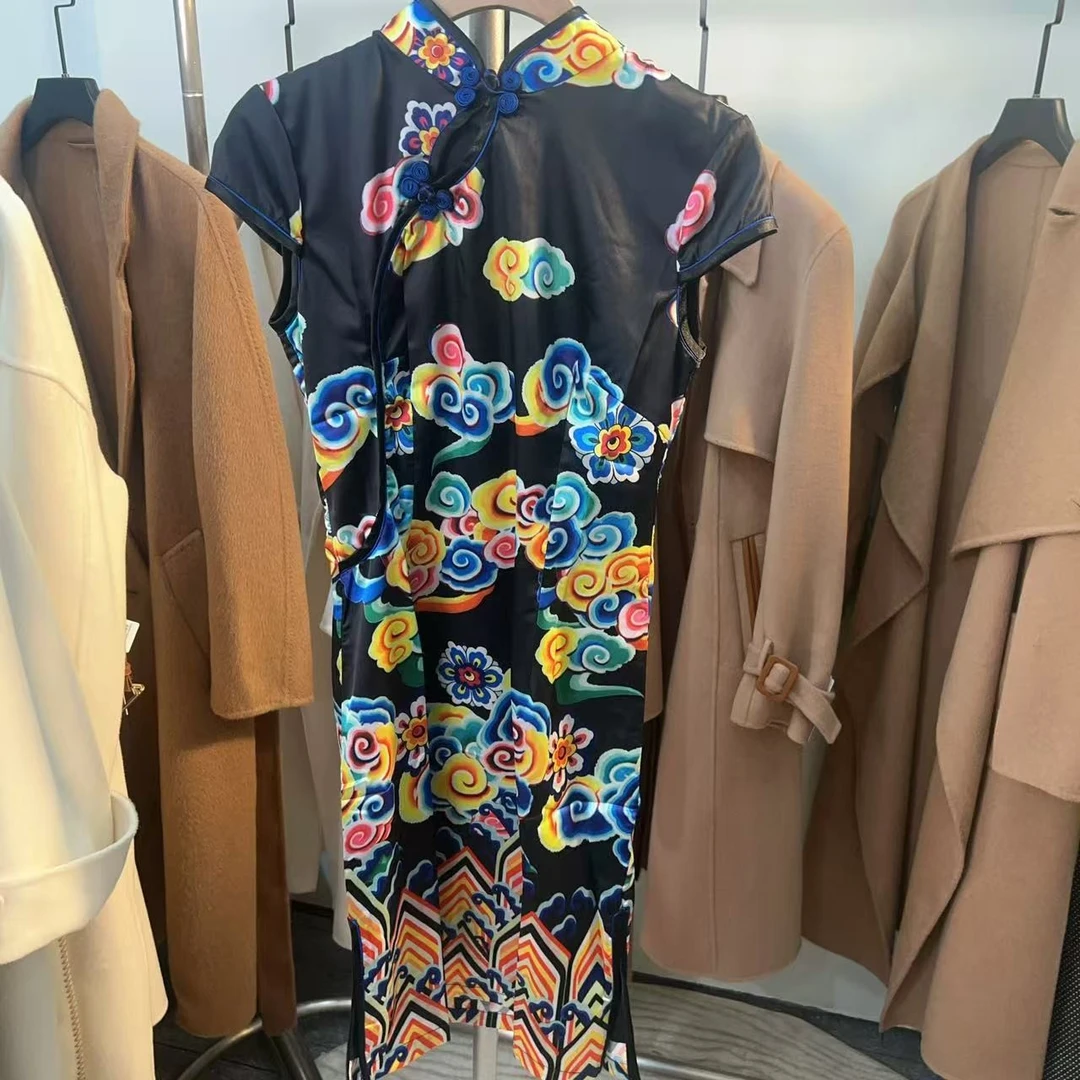 时尚百搭旗袍2806