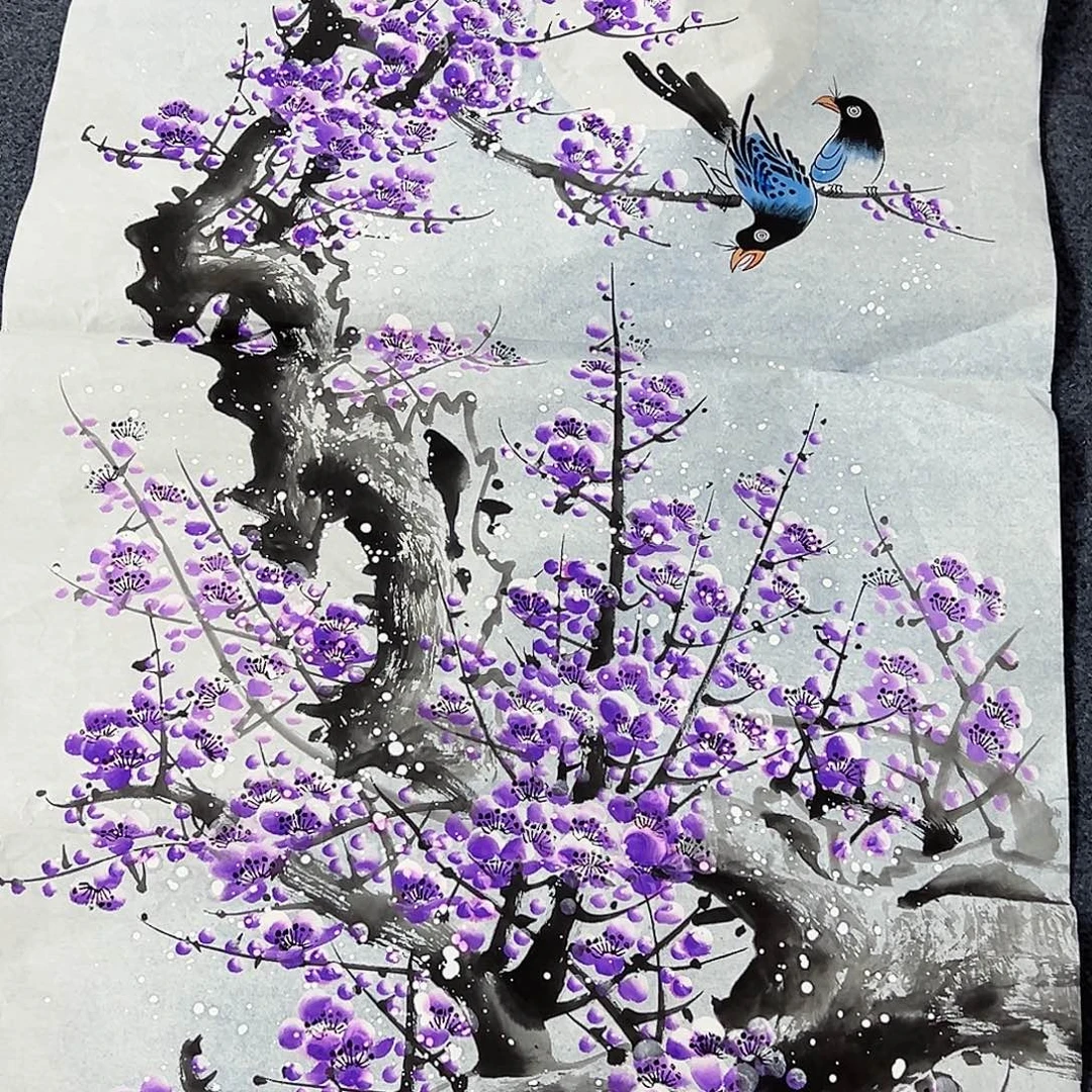 国画事事顺心如意万事如意万事