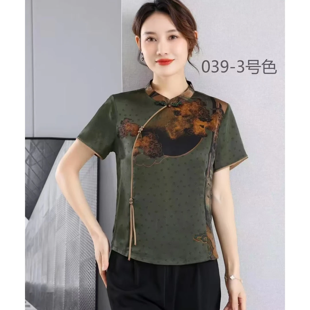 9-039-27新款复古精致小衫