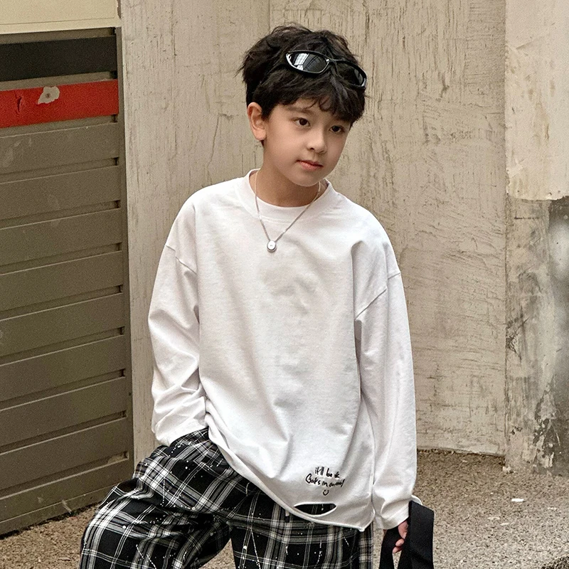 童装男童春装卫衣2025新款中大童春季衣服男孩上衣休闲春秋款儿童