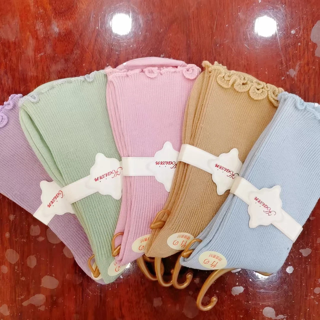 【琳子推荐】新款时尚舒适木耳边女袜261